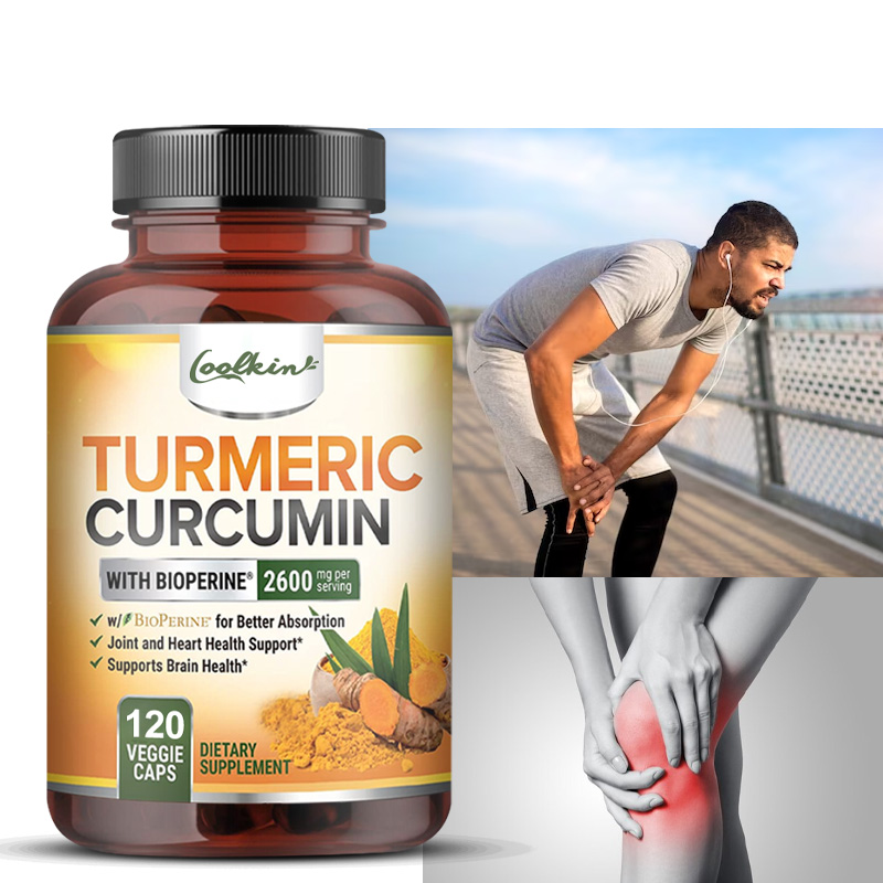 Turmeric Curcumin Capsule - Kurkumin Kapsülleri, Karabiber ile Doğal Eklem
