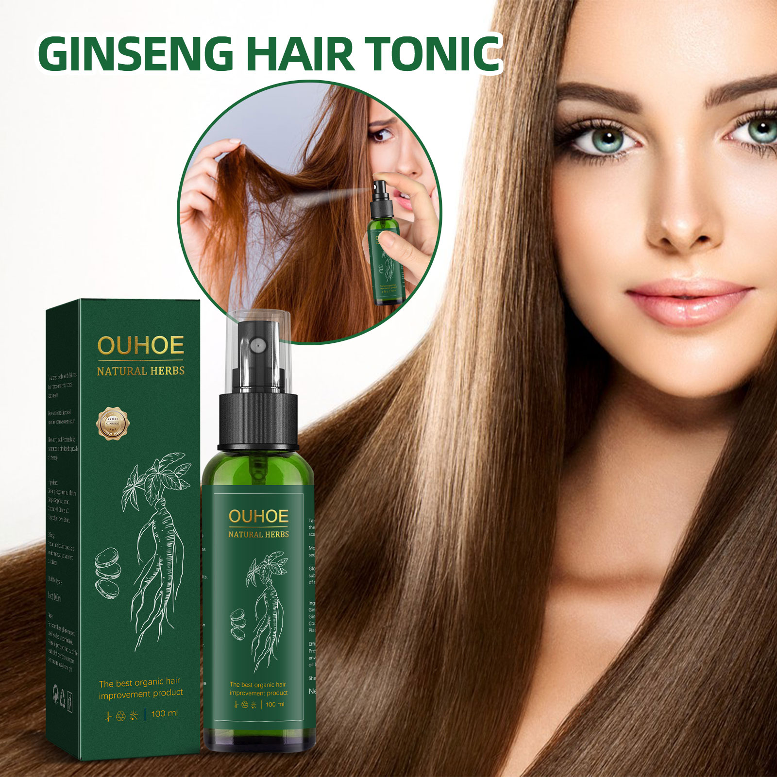Doğal Bitkisel Ginseng Saç Bak - Nutrition And Fitness incelemesi ve fiyatı
